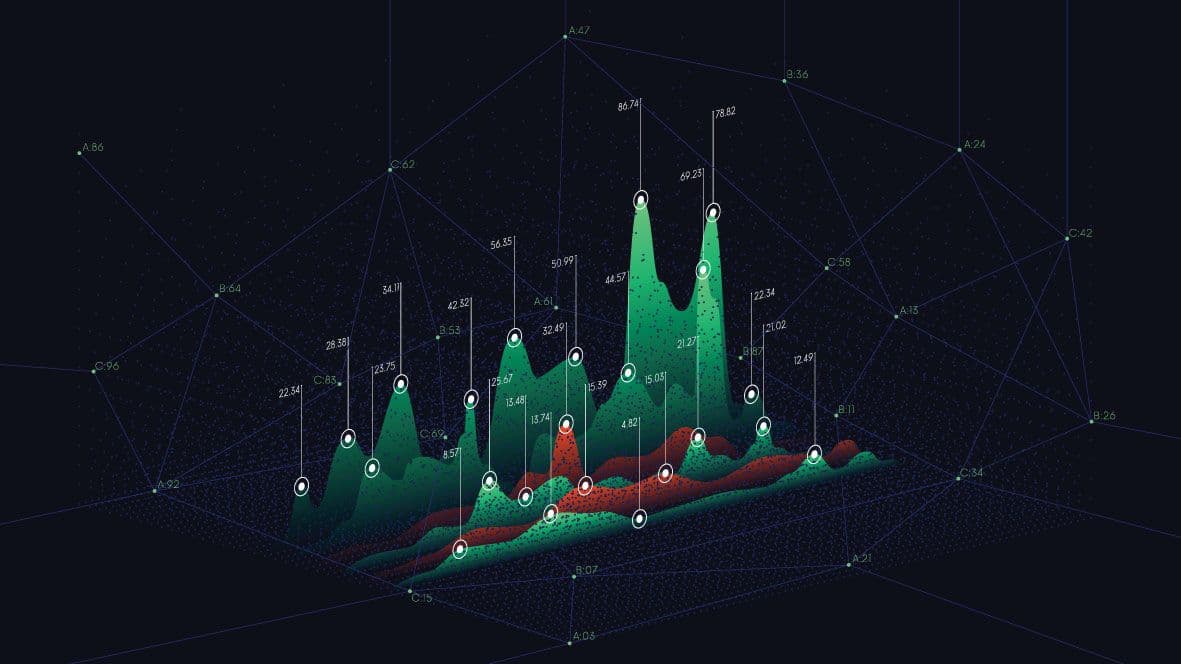 Technology backdrop abstract connection dots, Futuristic infographics data graphic | Image Credit: ©max_776/Stock.adobe.com