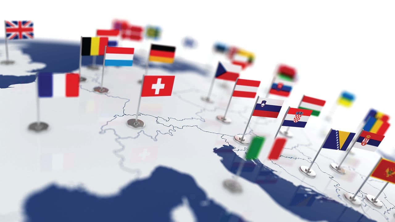 Europe map with countries flags | Image Credit: © Denys Rudyi - stock.adobe.com