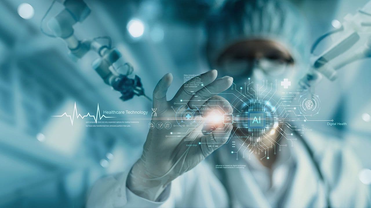 Healthcare technology, Medical revolution and the advance of technology Artificial Intelligence, AI Deep Learning for Medical Research, Transformation of innovation and technology for future Health. | Image Credit: ©ipopba - stock.adobe.com