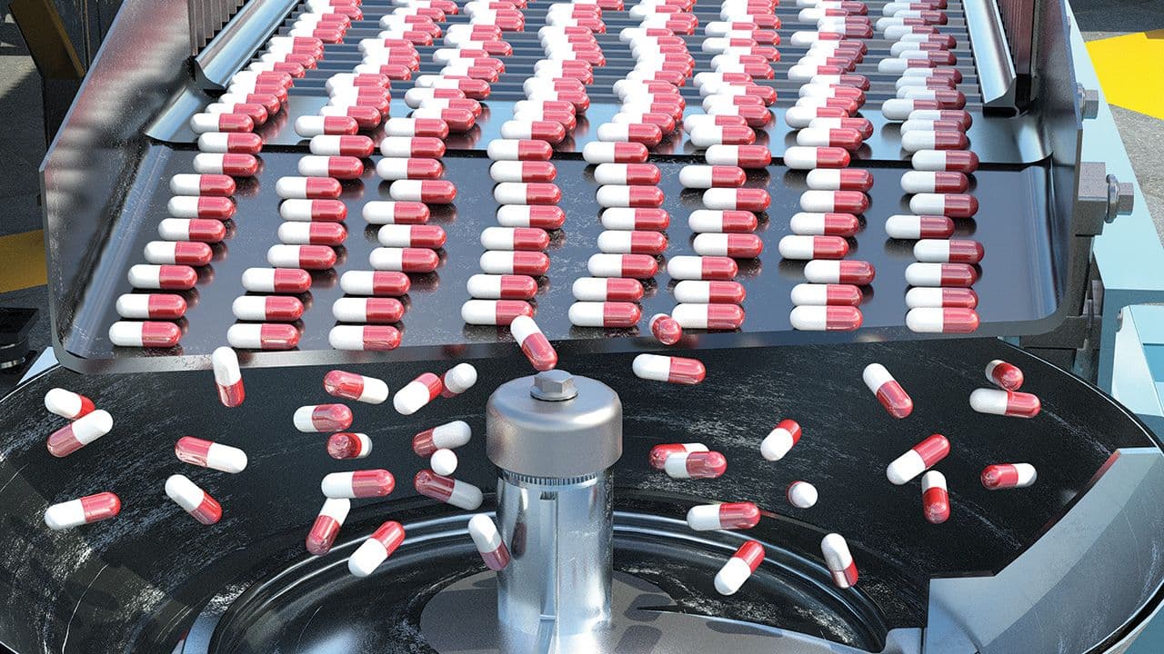 factory of the pharmaceutical industry. pills on the conveyor | Image Credit: © Mike Mareen - © Mike Mareen- stock.adobe.com