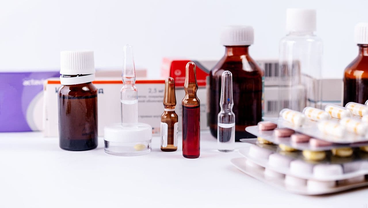 liga258/Stock.adobe.com – image of medicine bottles, ampoules, and pills to depict a variety of medicines in different dosage forms