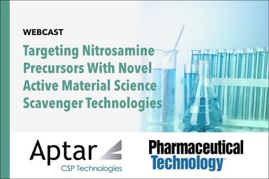 Targeting Nitrosamine Precursors with Novel Active Material Science Scavenger Technologies