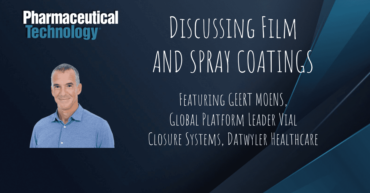 Discussing Film and Spray Coatings with Geert Moens (INTERPHEX 2023)